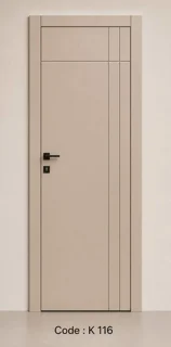 درب و چهارچوب کلاسیکMDF باروکش سوپرمات  K 116
